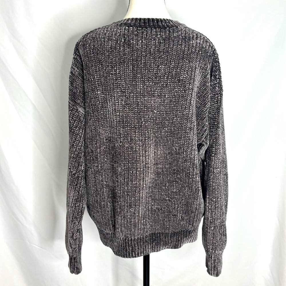 Ted Baker Innia Chenille Woven Super Soft Relaxed Sweater Grey - Picture 6 of 6